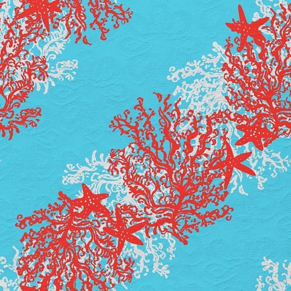 Coral Cascade Treena Maxi Dress